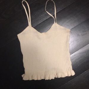 Chloe Cream Knit tank from Bergdorf Goodman
